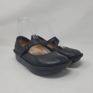 Alegria Dayna Professional Mary Jane Shoes Women's Size 37 Black Napa Leather